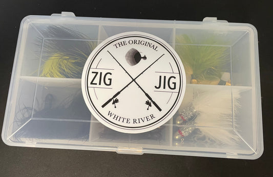 1/8 oz MARABOU TROUT JIG VARIETY BOX #2