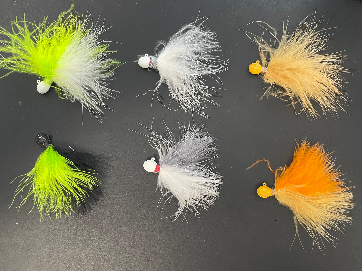 3/16 oz MARABOU TROUT JIG VARIETY BOX #3