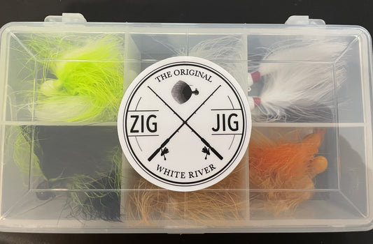 3/16 oz MARABOU TROUT JIG VARIETY BOX #3
