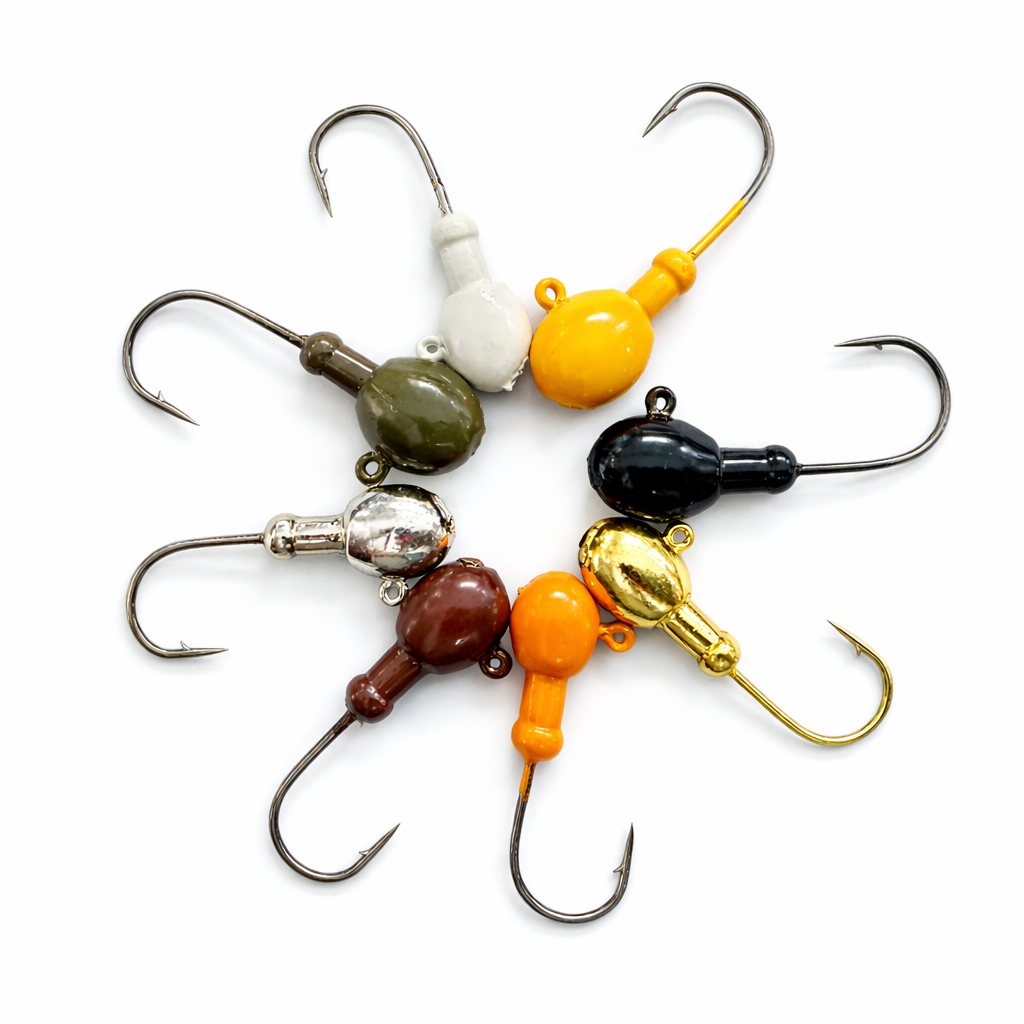 TROUT JIG HEADS - 1/8 OZ SIZE - (10 PACK)