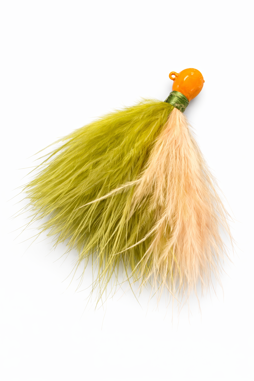 Zig Jig - Olive/Peach color
