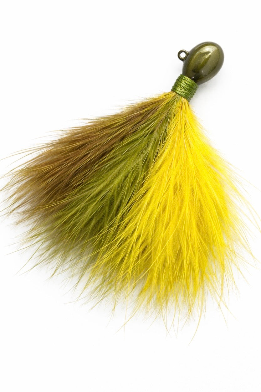 ZIG JIG HEAVY DUTY  MARABOU TROUT JIG  1/16 OZ (12 Pack)