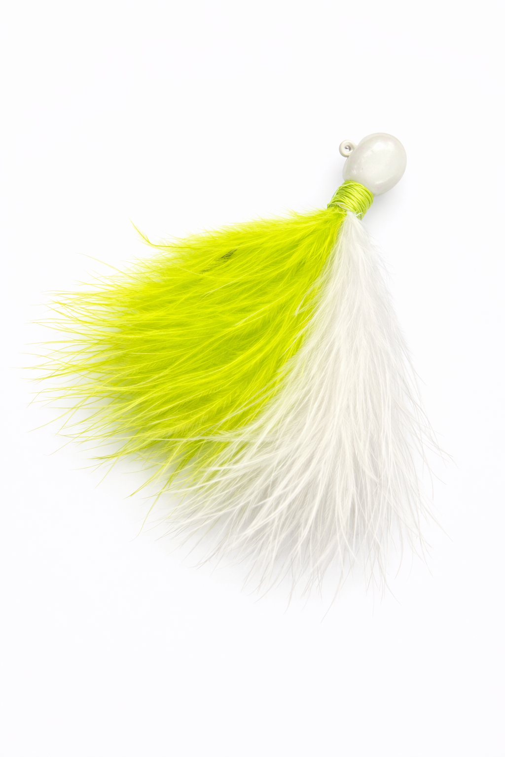 Zig Jig - White Chartreuse color